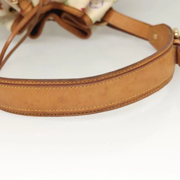 LOUIS VUITTON Monogram Multicolor Petit Noe Bag White M42229 LV Auth 127305 - Picture 8 of 14